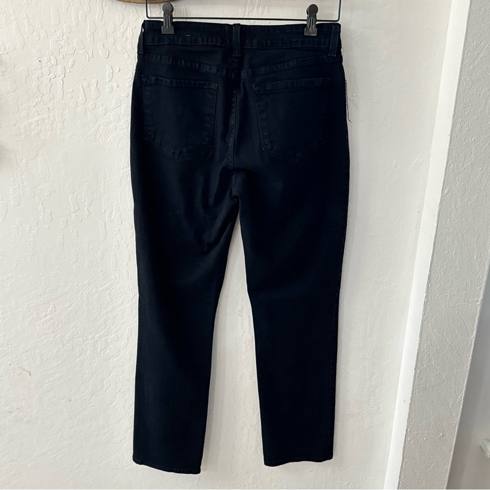 NYJD Black Skinny Jeans Size 8 Sculpted Sleek Slimming - Picture 2 of 5
